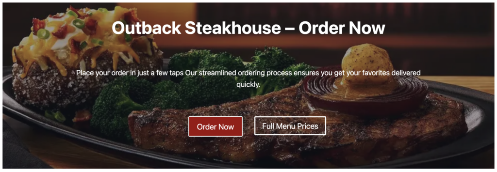 Outback Steakhouse – Order Now
